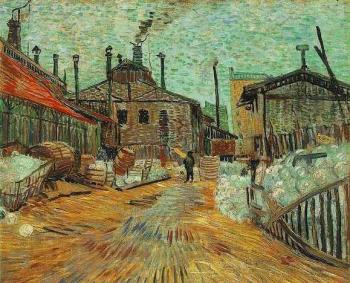 Vincent Van Gogh : The Factory at Asnieres